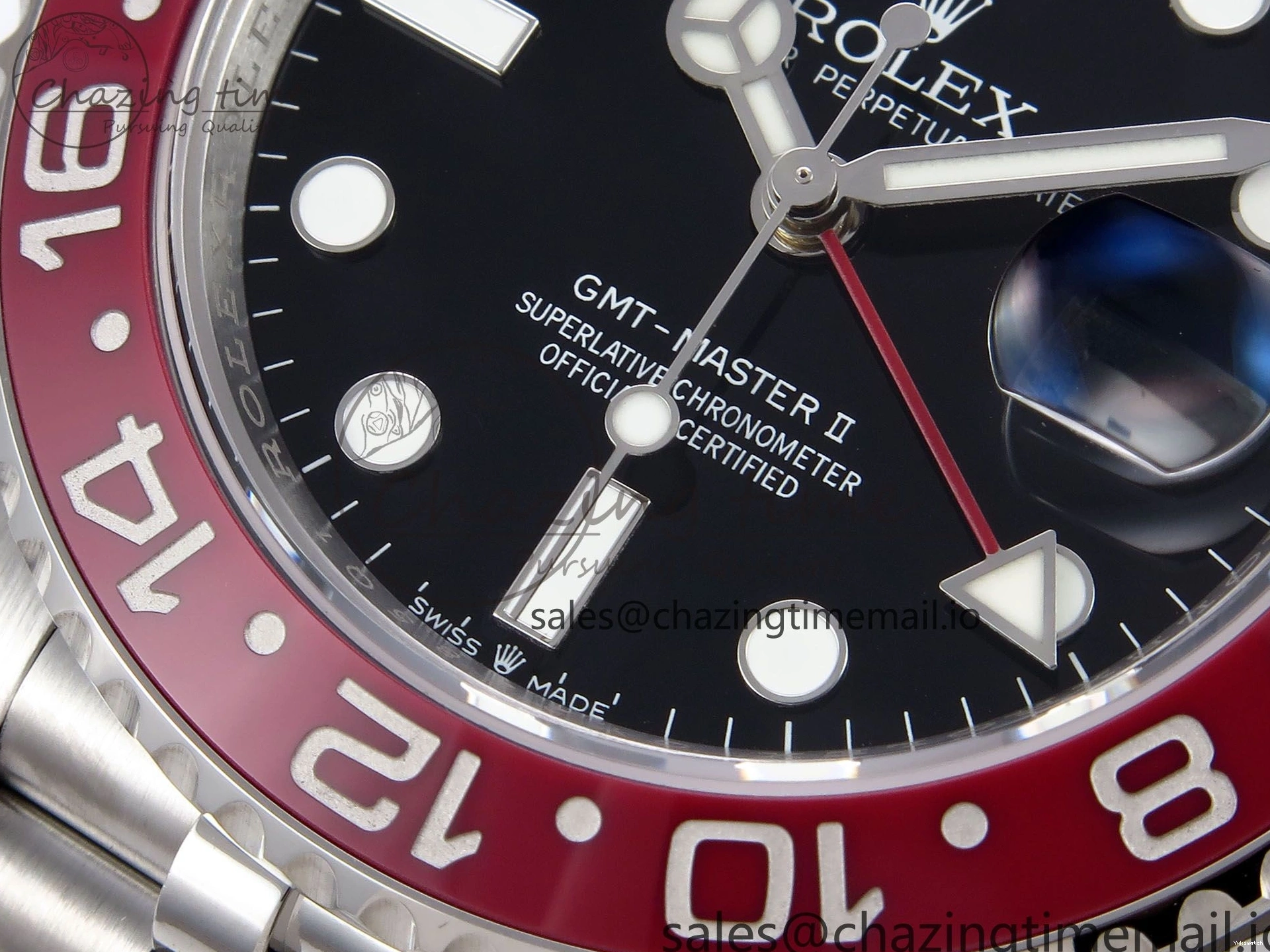 1:1 THBF Jubilee Best on 126710 Bracelet CHS 904L II GMT-Master Edition SH3285 BLRO 0419